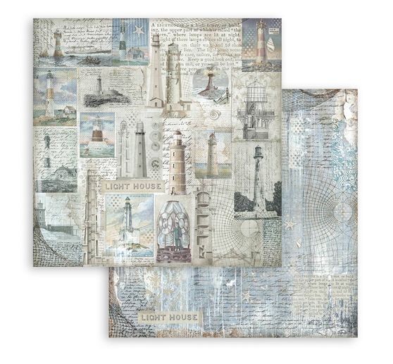 Scrapbook-Block "Silent Sea Backgrounds"