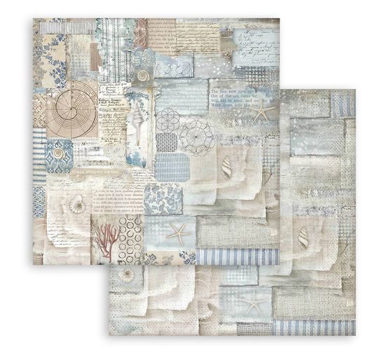 Scrapbook-Block "Silent Sea Backgrounds"