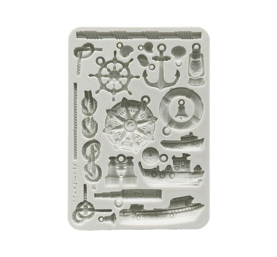 Silikonform A5 "Silent Sea - Rudders & Boats"