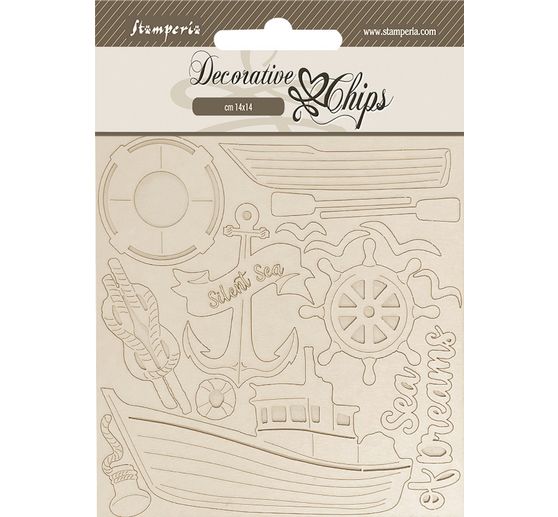 Éléments décoratifs "Silent Sea - Boat"