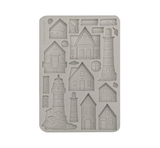 Silikonform A5 "Silent Sea - Lighthouse"