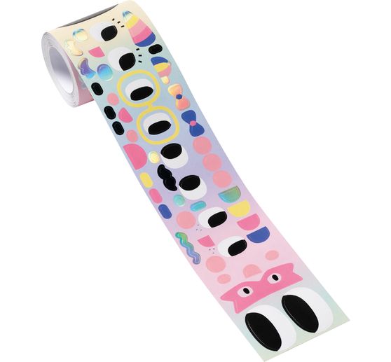 Rouleau d'autocollants "Face it"