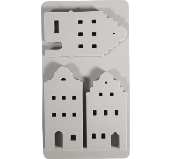 Moule en silicone « Maisons nordiques »