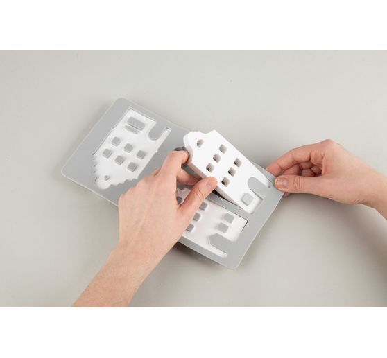 Moule en silicone « Maisons nordiques »