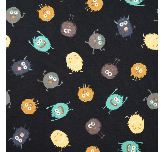 Sweat-Stoff "Funny Monsters"