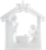 Moule en silicone « Crèche », à bord emboîtable