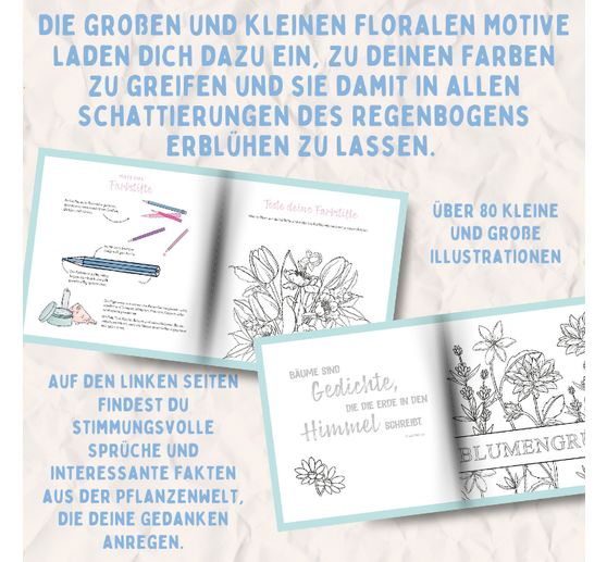 Buch "Colorful World - Zarte Blumengrüße"