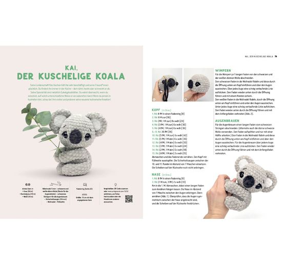 Buch "Flauschige Amigurumi-Häkelschule"