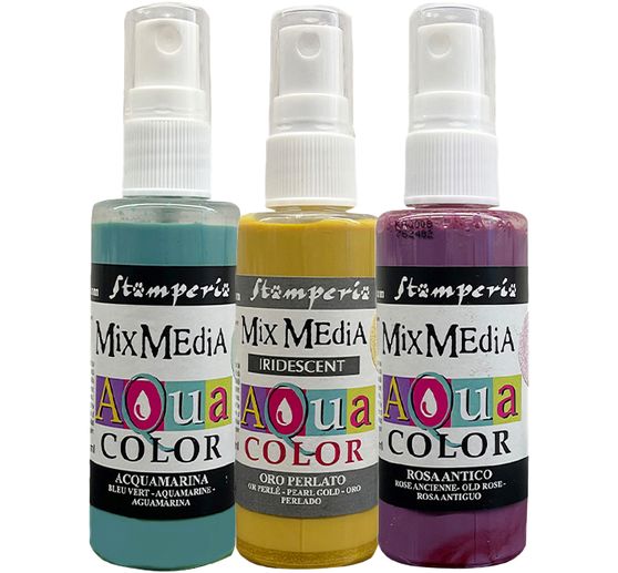 Peintures Stamperia Aquacolor « Venice », set de 3