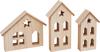 Silhouettes maisons avec fenêtres VBS « Noël »