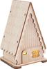 Kit de construction en bois VBS « Maison en A », éclairage LED inclus
