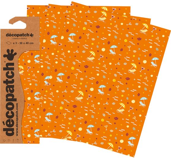 Décopatch-Papier "Urlaub"