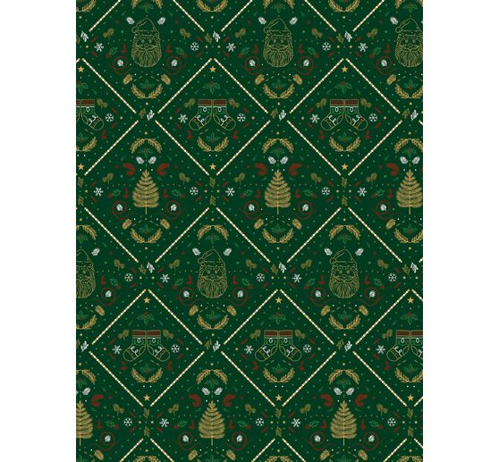 Décopatch Pocket Hot-Foil Collection Mix and Patch "Vintage Weihnachten"