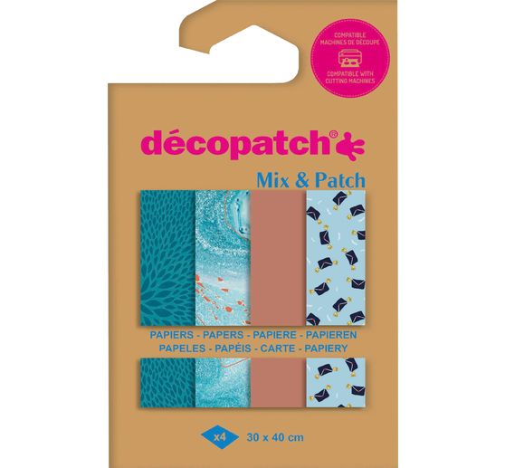 Décopatch Pocket Hot-Foil Collection Mix and Patch "Post für Dich"