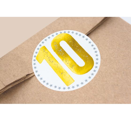 Stickers "Advent numbers"