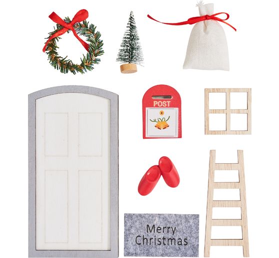 Kit porte de lutins VBS « Merry Christmas »