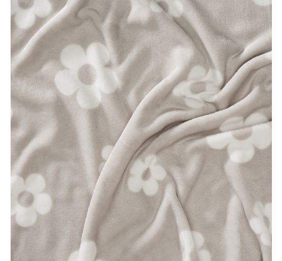 Fleece-Stoff "Blumen"