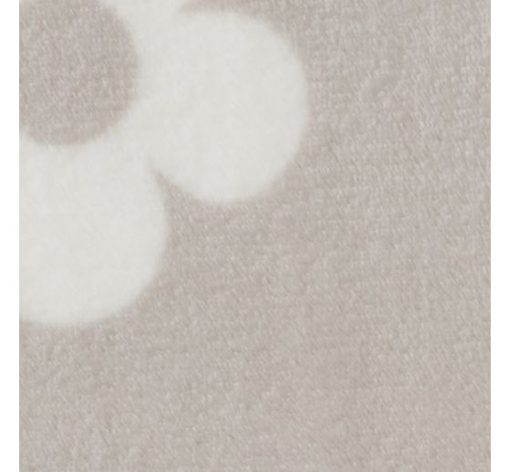 Fleece-Stoff "Blumen"