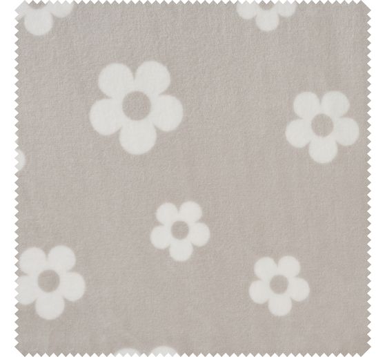 Fleece-Stoff "Blumen"