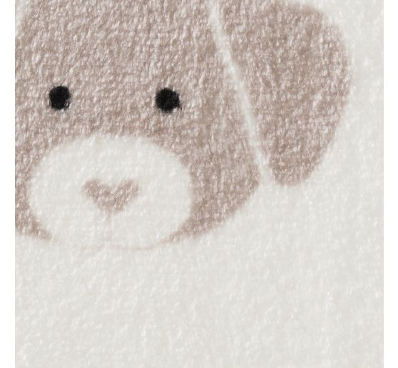 Double-Fleece-Stoff "Cute Dog"