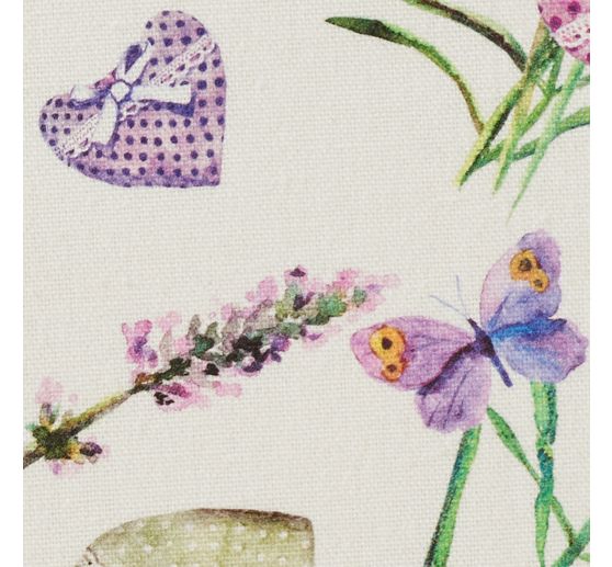 Baumwoll-Stoff "Lavanda"