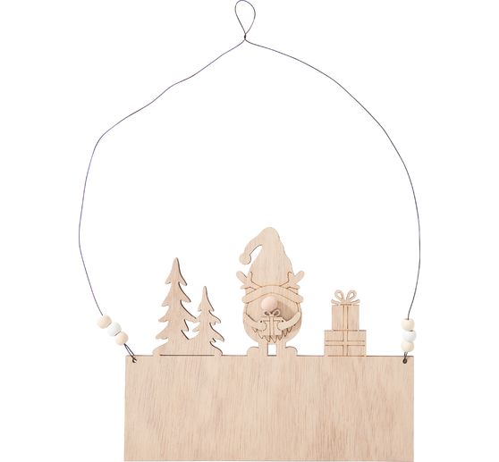 VBS Holz-Schild "Wichtel"