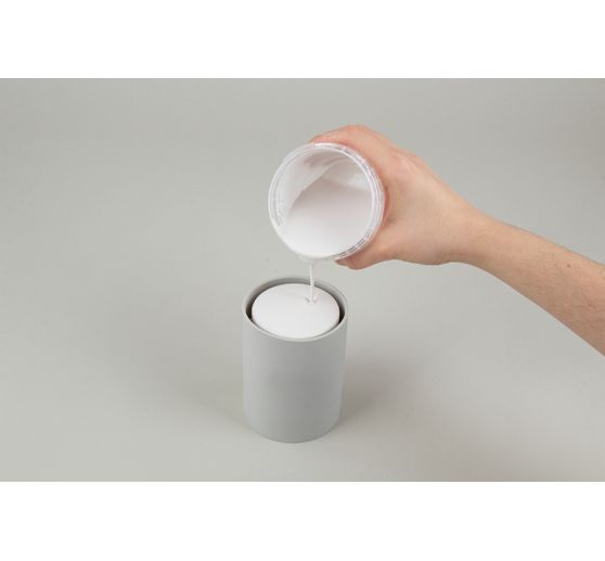 Silikon Gießform "Windlicht Häuser"