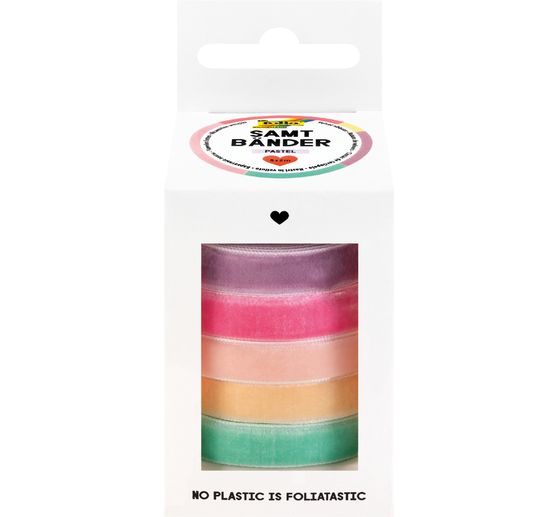 Rubans de velours pastel