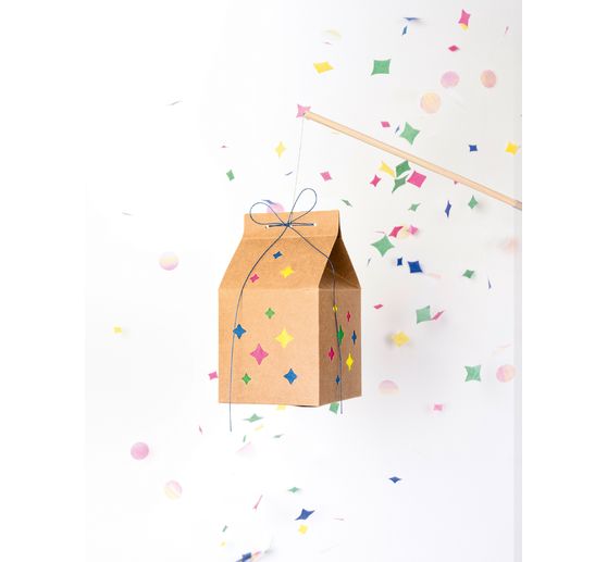 Lanterns handicraft set "Starlight", incl. LED light