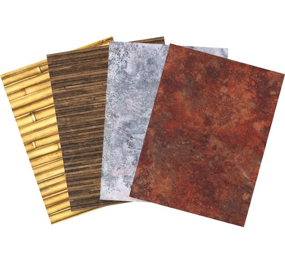 Décopatch Pocket Mix and Patch "Natural Materials"