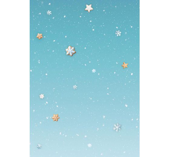 Motif straw silk backgrounds "Candy Christmas"