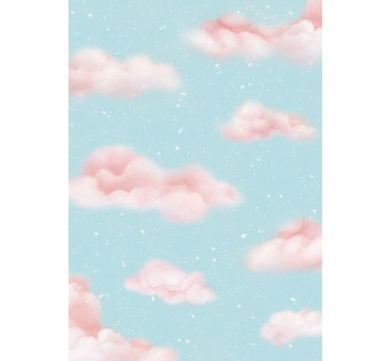 Motif straw silk backgrounds "Candy Christmas"