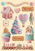 Lasercut-Motive "Candy Christmas"