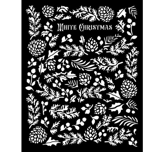 Pochoir « The Owl's House - Pine Cones »