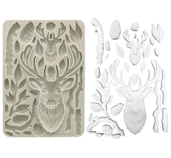 Moule en silicone A5 « The Owl's House - Deer »
