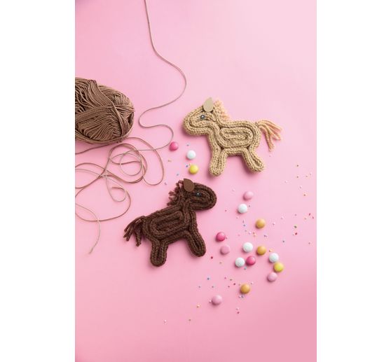 Set créatif « Strickliesel für Pferdefans »