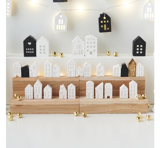 Moules en silicone « Maisons Promenade »
