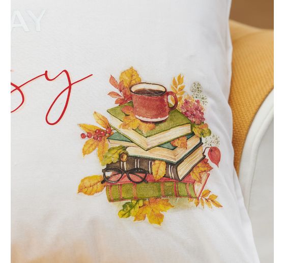 VBS Cushion cover, White, 39 x 39 cm