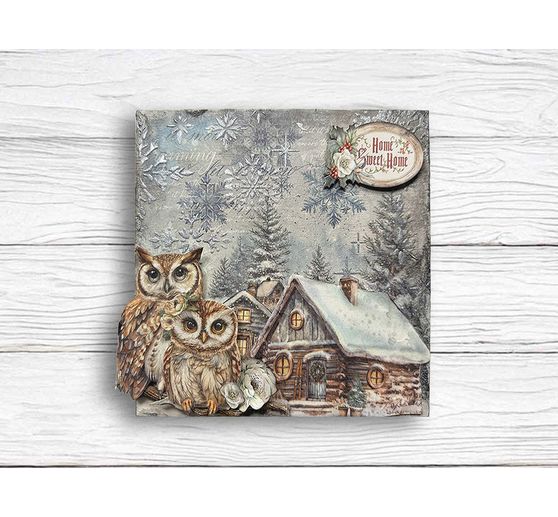 Junk Journal Book "The Owl's House"