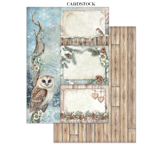 Junk Journal Book "The Owl's House"