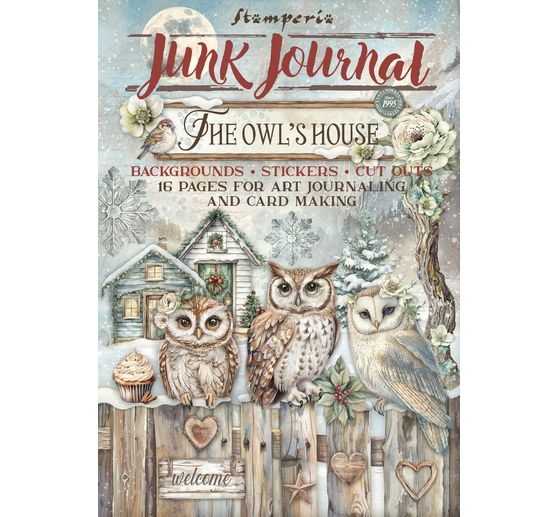 Junk Journal Book "The Owl's House"