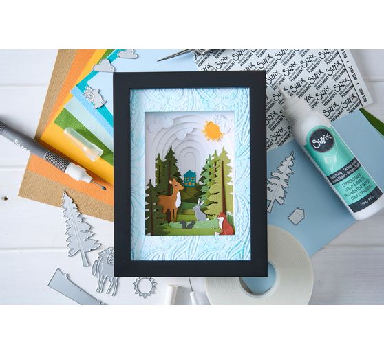 Sizzix Thinlits Punching template "Home Sweet Home by Eileen Hull"