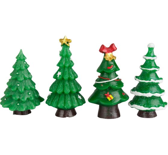 Miniature Christmas trees "Winter World"