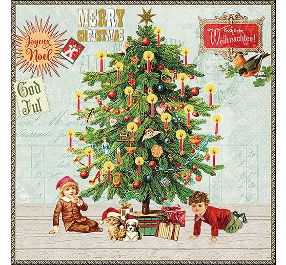 Serviette "Under The X-Mas Tree"