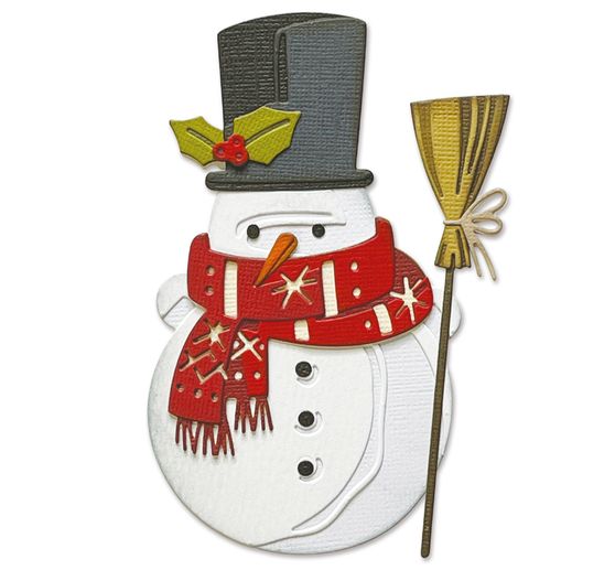 Gabarit d’estampe Sizzix Thinlits « Winston Colorize by Tim Holtz »