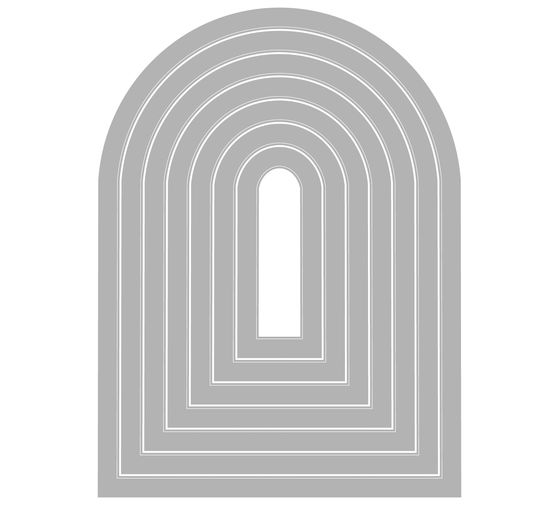 Gabarit d’estampe Sizzix Framelits « Tunnel Arches by Eileen Hull »