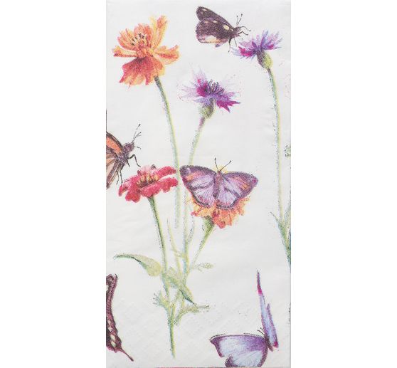 Papiertaschentücher "Schmetterlingsgarten"