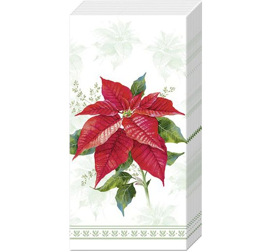 Papiertaschentücher "Classic Poinsettia"