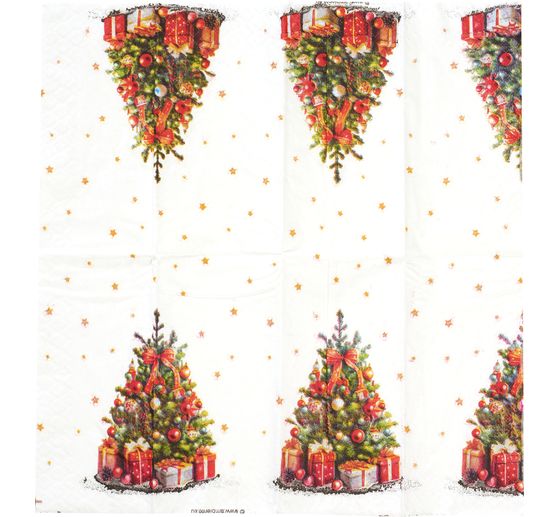 Paper handkerchiefs "Decorated Tree"