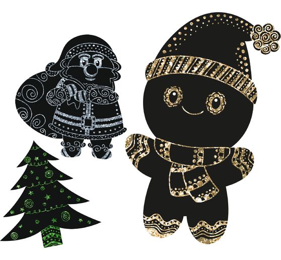Magic scratch motifs "Christmas"